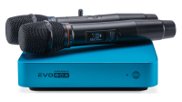 Комплект караоке система с микрофонами Evolution EVOBOX Plus Ocean